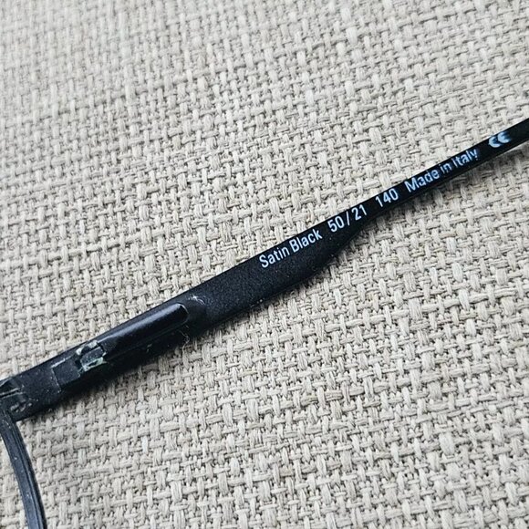 Kirkland Signature Glasses/Sunglasses Frame SATIN BLACK BIG SKY Made Italy - Picture 10 of 12